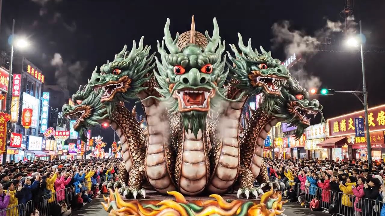 Dragon Parade in China – The Heartbeat of Lunar New Year