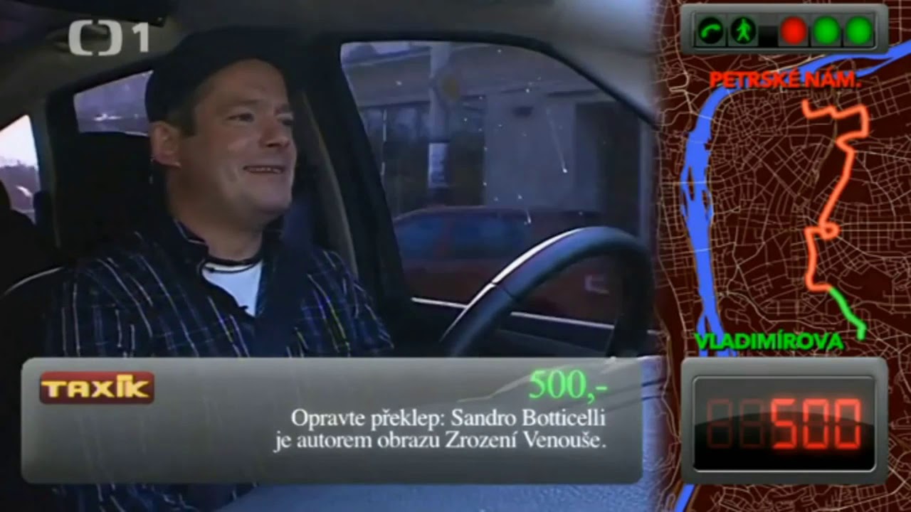 Taxík  a nesmrtelné zrození Venouše
