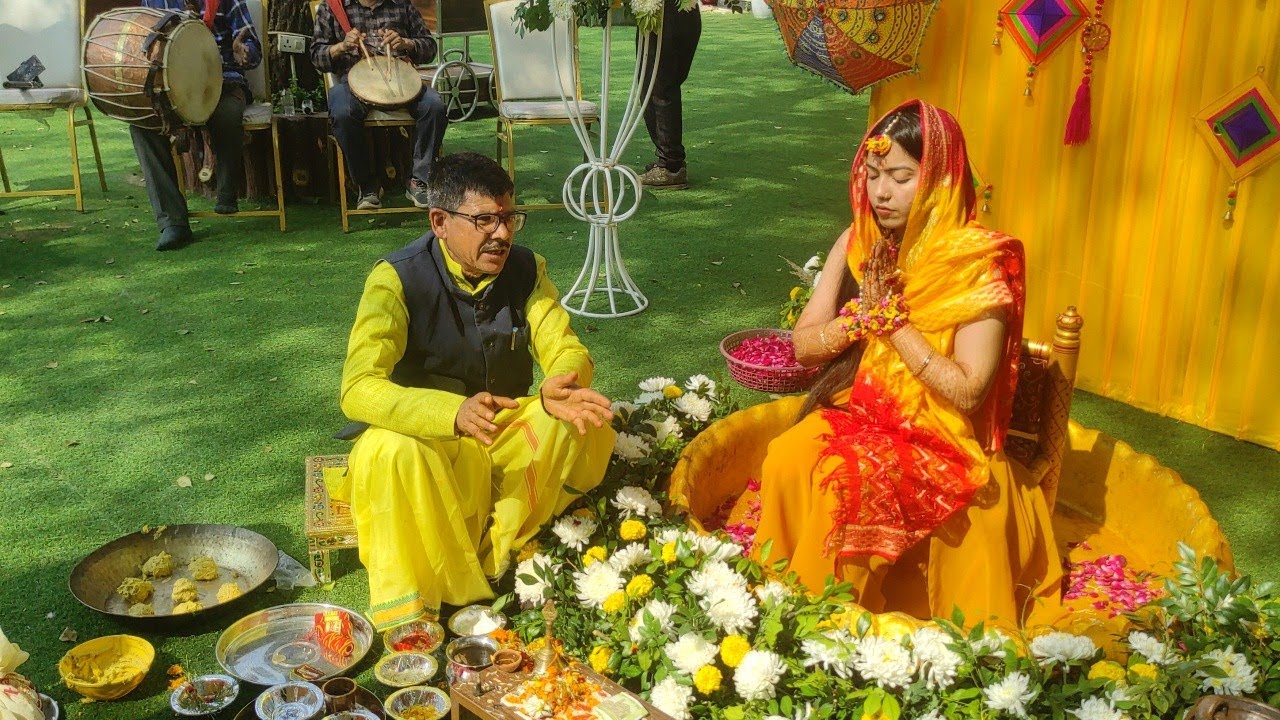  वैशाली में नेगी जी की बिटीय की शादी समारोह पुरा उत्तराखंडी रिति रिवाज़ के साथ सम्पन्न हुआ/20/02/26!