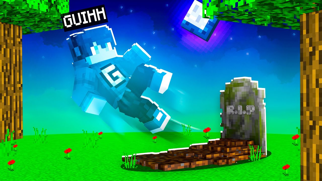 VIDA DE FANTASMA POR 1 DIA no MINECRAFT! ✭ Guihh ✭