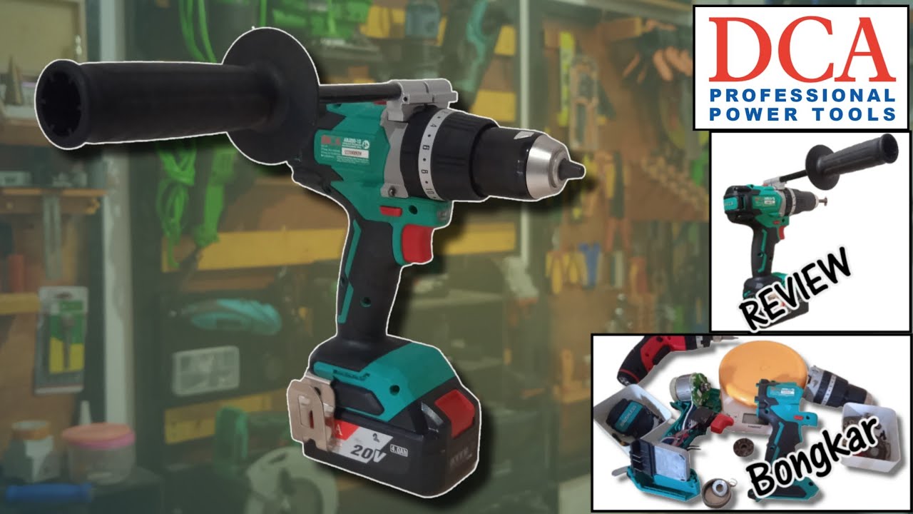Baru Beli Langsung Tes Dan Bongkar || Hammer drill DCA ADJZ03-13