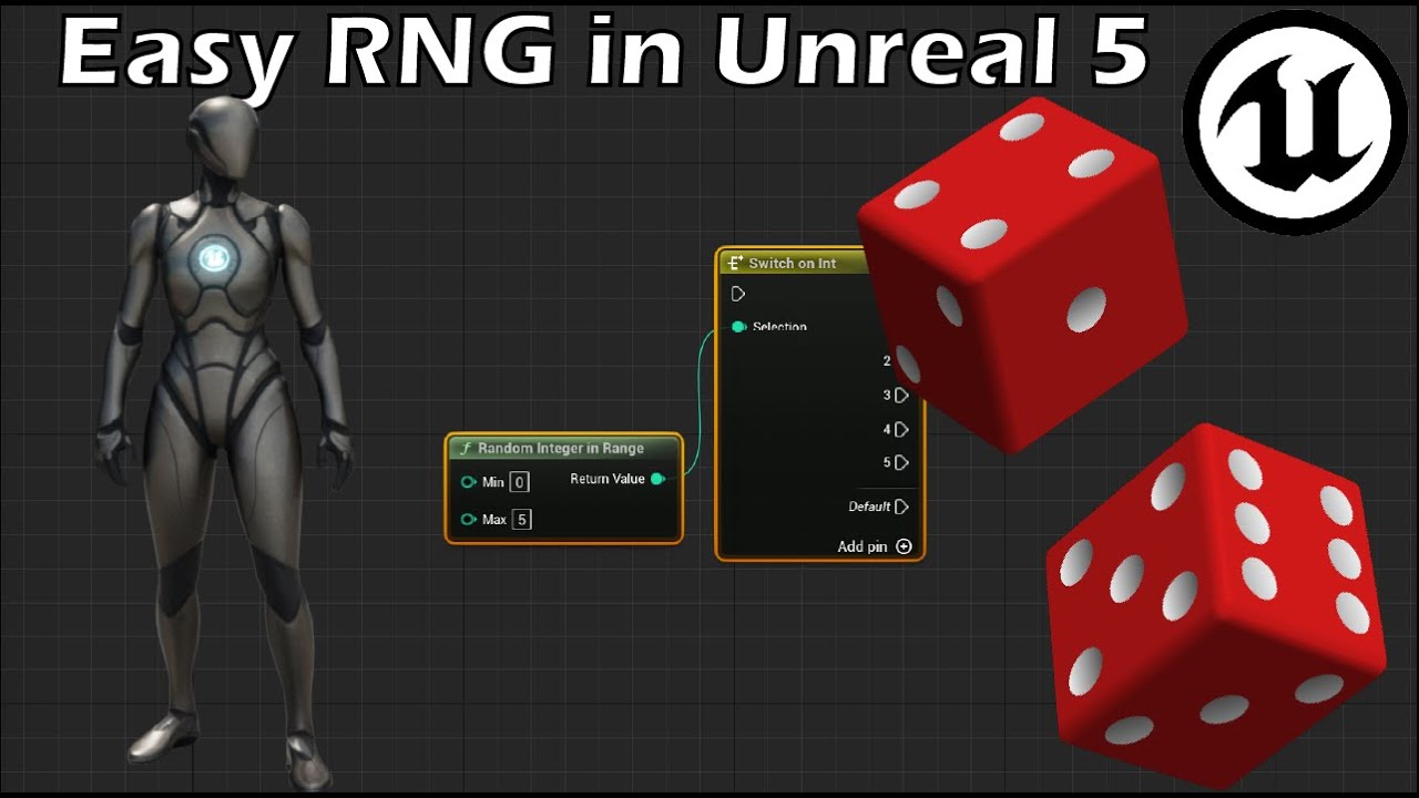 Two Simple Ways to do Random Number Generation in Unreal 5