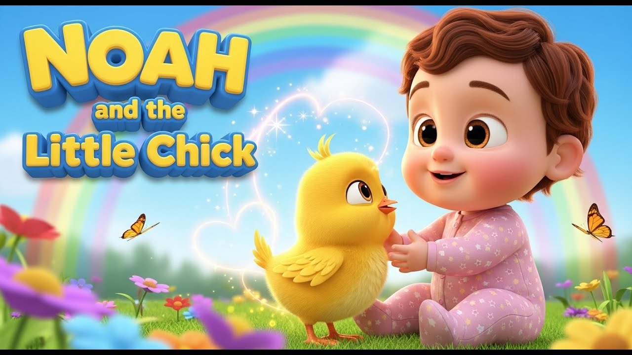 🐥 Noah and the Little Chick | Moral Stories For Kids | Kids Story | Bedtime Story