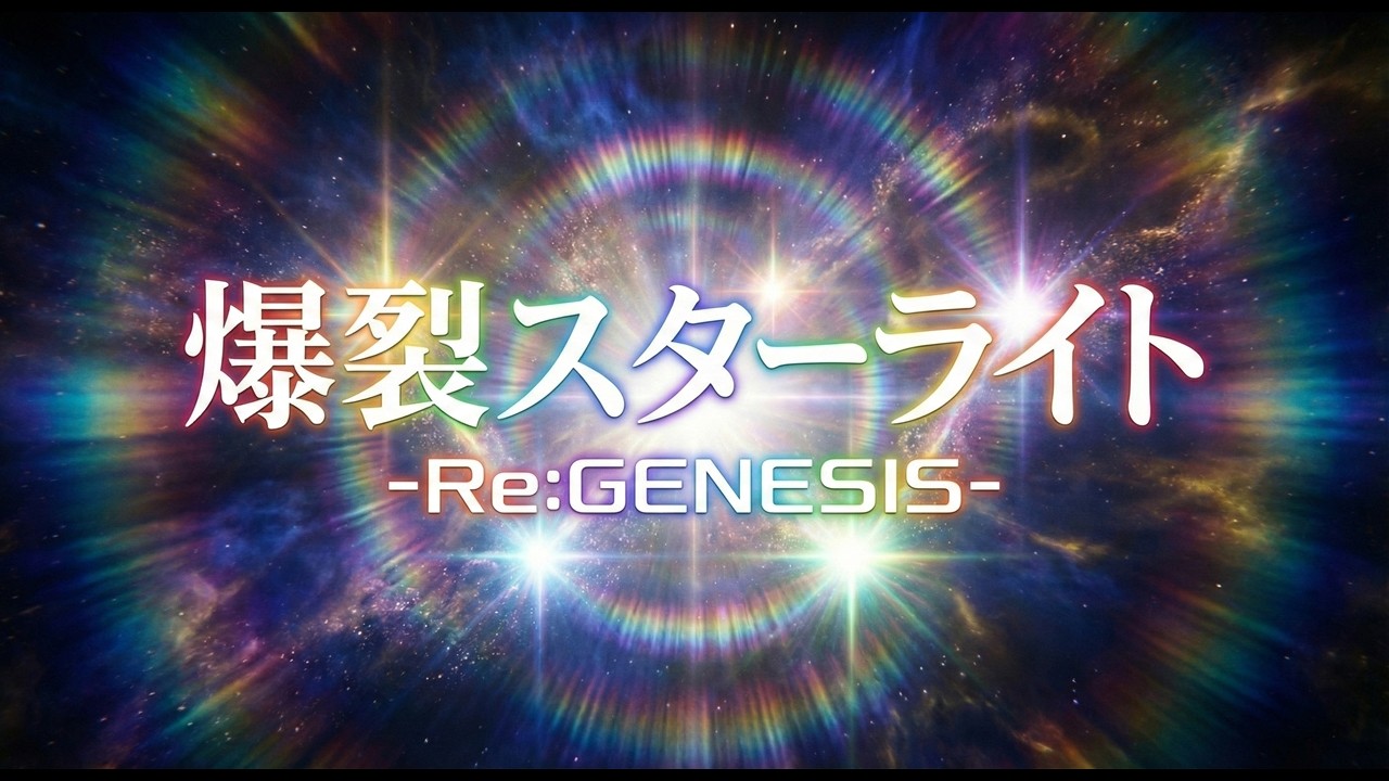 爆裂スターライト -Re:GENESIS- / 多幸感全開ポジティブアンセム【オリジナル曲】