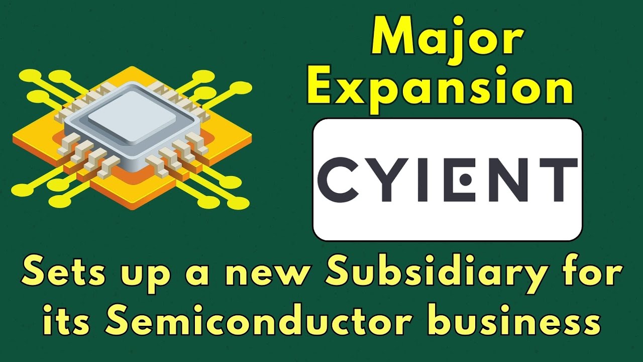 Cyient Limited Expansion in Semiconductor Sector| Cyient Limited News Today| IT Company #stockmarket