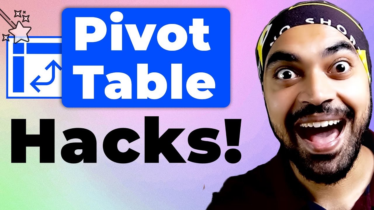 10 Expert Level PIVOT TABLE TRICKS you cannot miss! 🤩