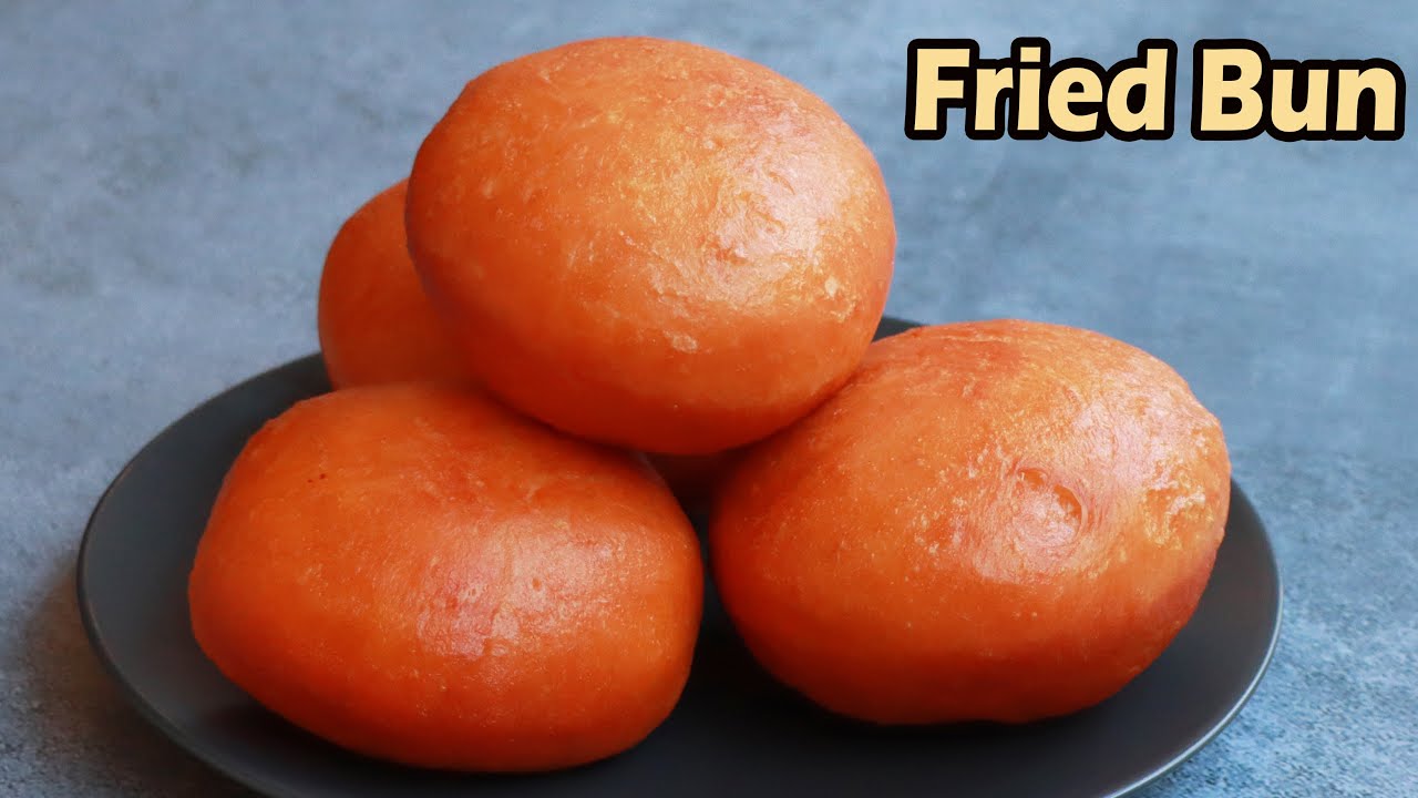 Easy Soft Fried Bun Recipe | Without Oven | Bun Recipe | So Tasty Food