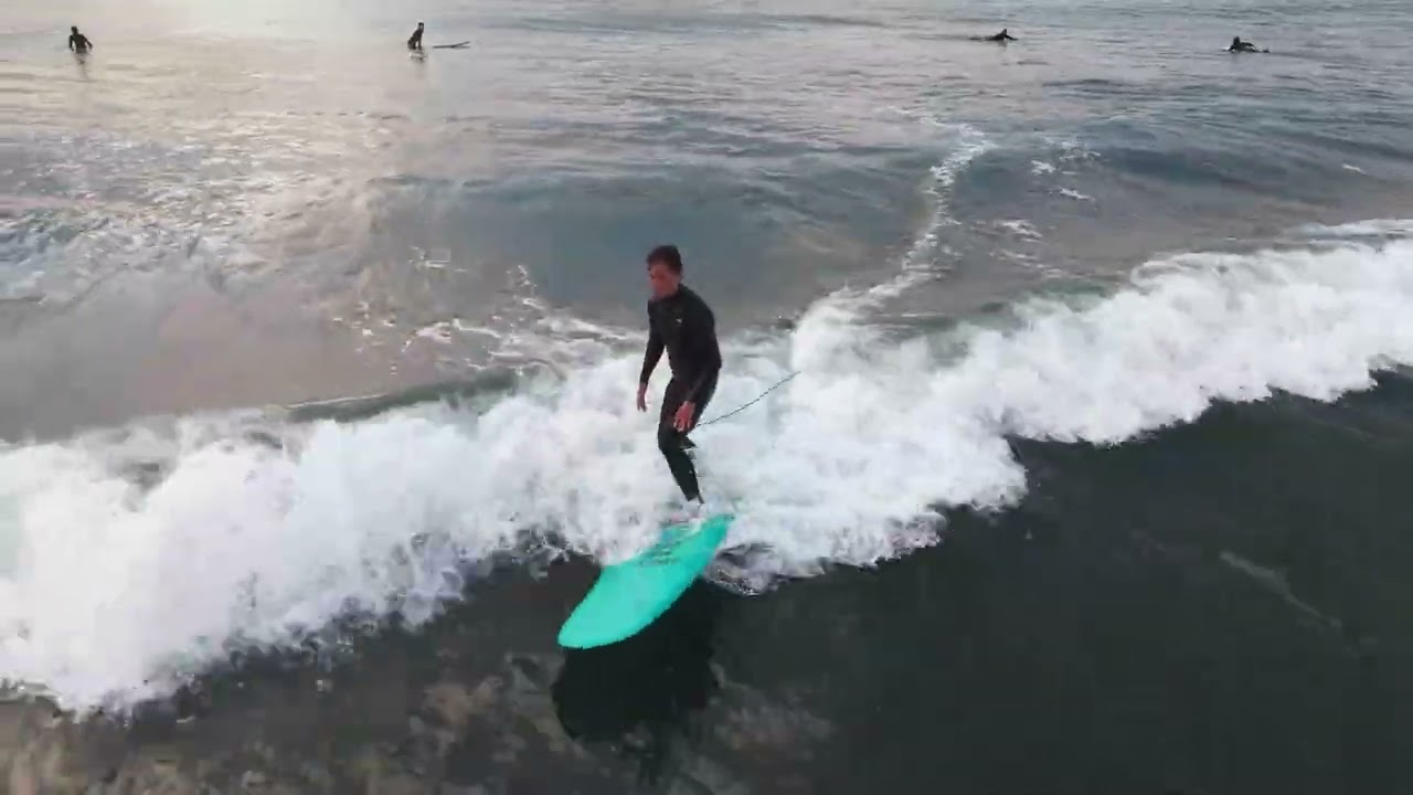 【本日のモデルさん】2025/11/02 静波新堤　（Shizunami Beach in Japan ／ view of Mt. Fuji／Surfing drone videos）