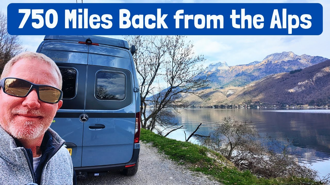 750 MILES BACK FROM THE ALPS!!! Our Epic Trip Back from the Alps in our Hymer Campervan !