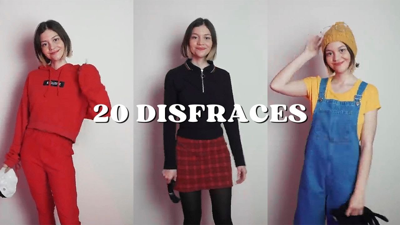 20 disfraces fáciles con ropa normal para Halloween 🎃