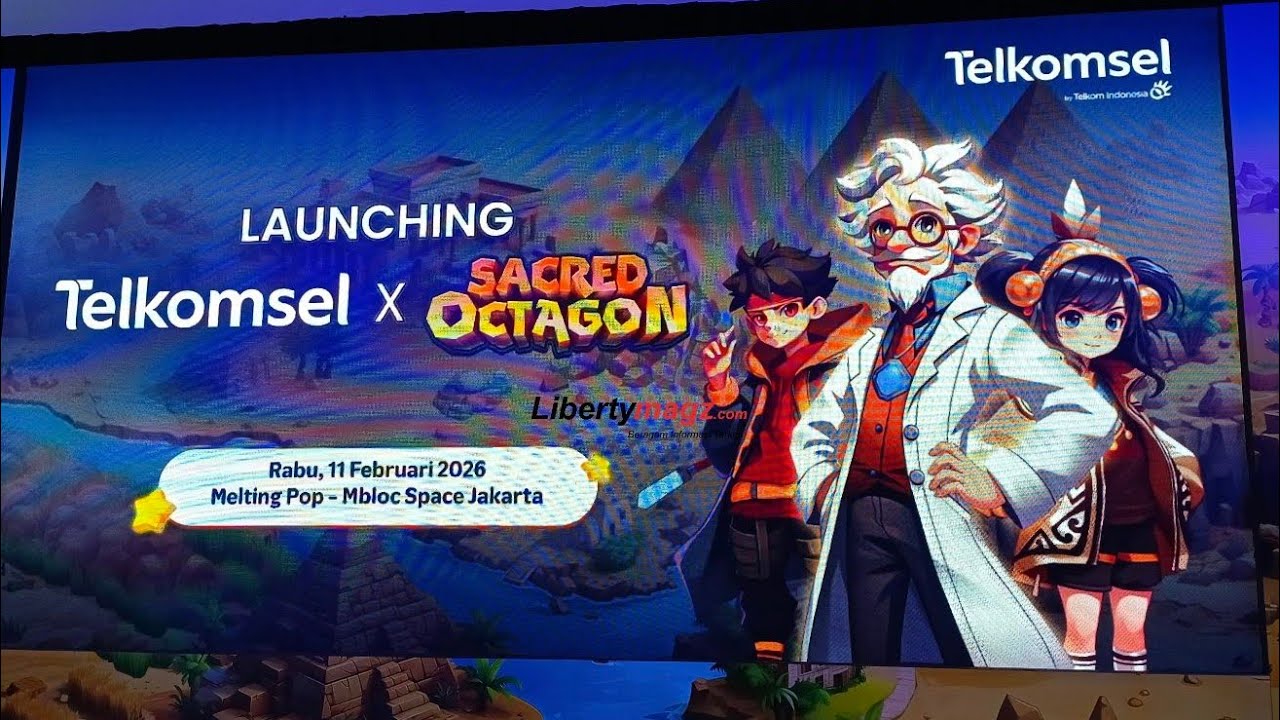 LIVE!! Launching Telkomsel X Sacred Octagon