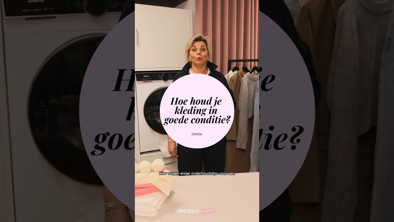 How to: kleding in goede conditie houden