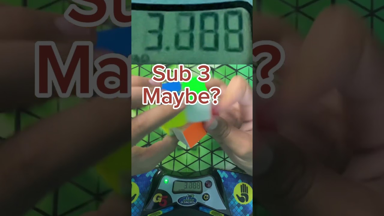 Not even sub&hellip; #speedsolve #speed #rubikscube #solve #shorts