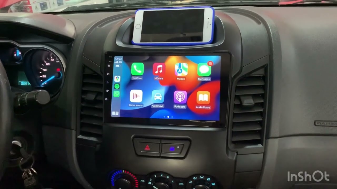 Stereo multimedia con CarPlay para Ford Ranger