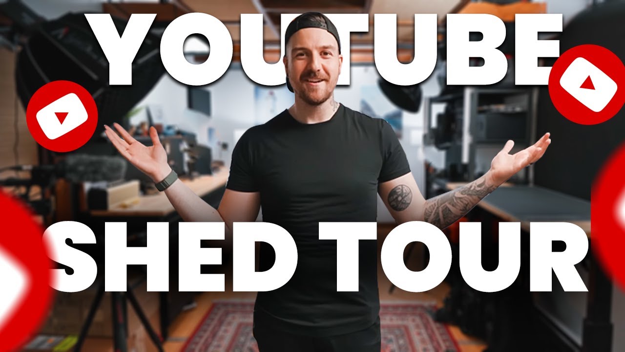 Inside the Backyard Shed YouTube Studio: Behind the Scenes with Dunna Did It