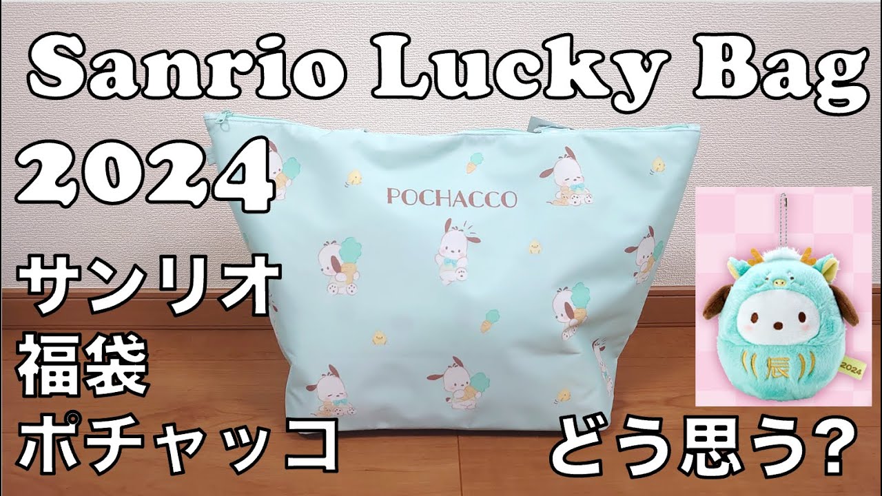 Sanrio Lucky Bag 2024 Pochacco [ 福袋2024 ] サンリオ ポチャッコ ハッピバッグ #sanrio #pochacco #福袋 #サンリオ #ポチャッコ