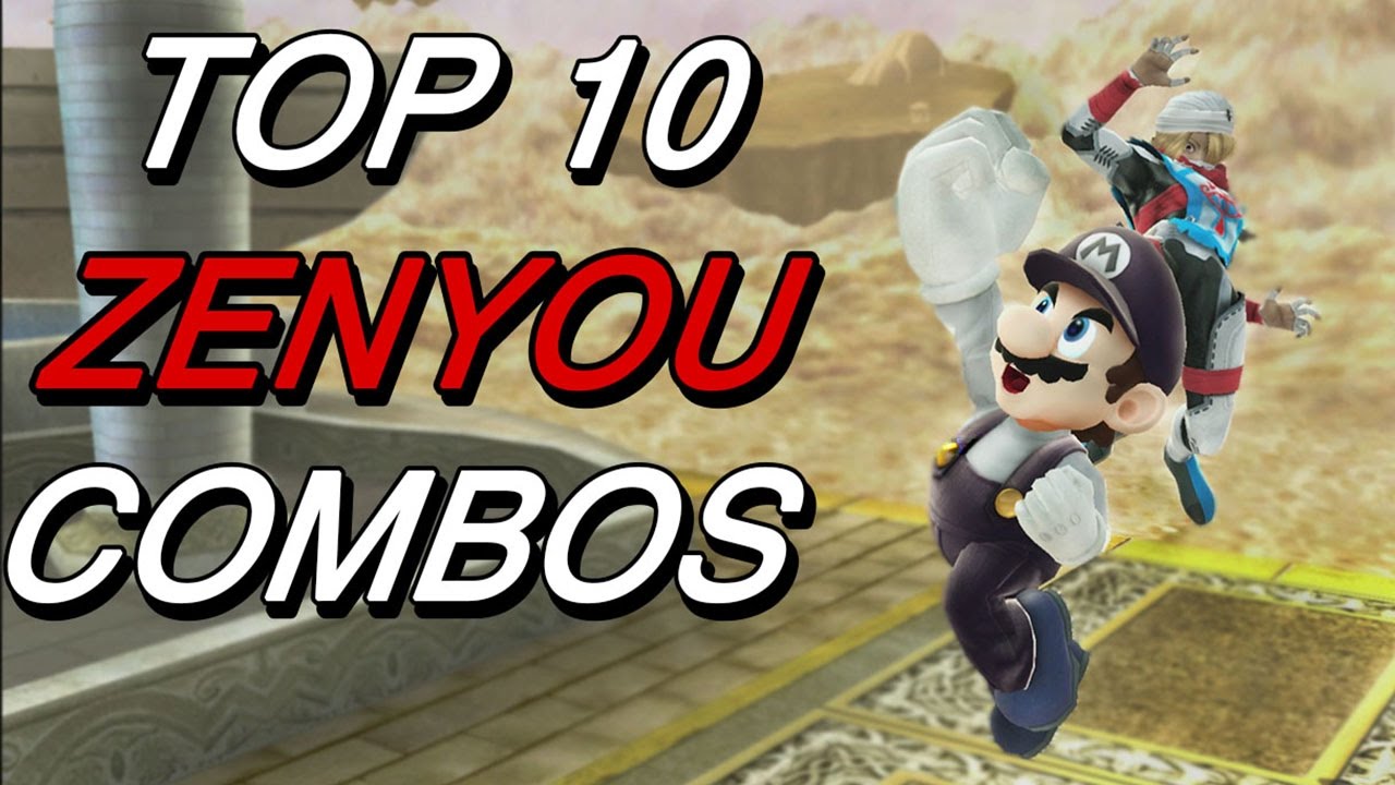 Top 10 Zenyou Combos (Smash 4)