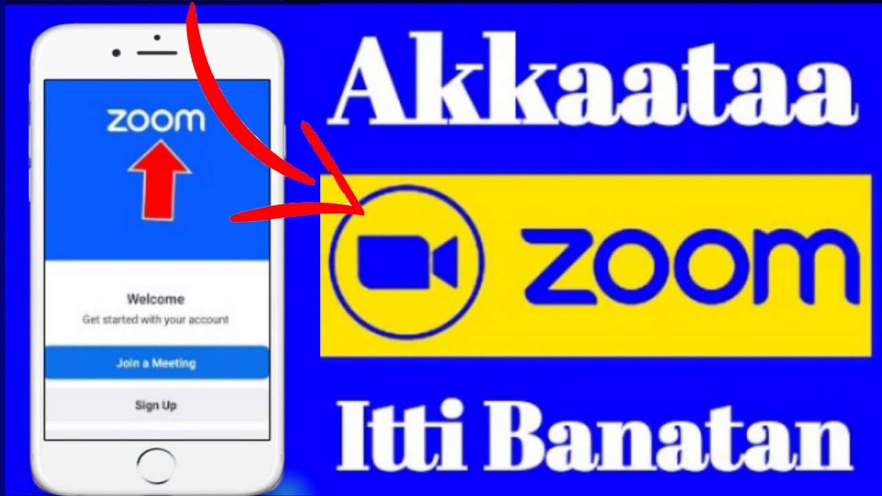 AKKATA Zoom  itti Banatanii fi halaa itti Fayyadama isaa
