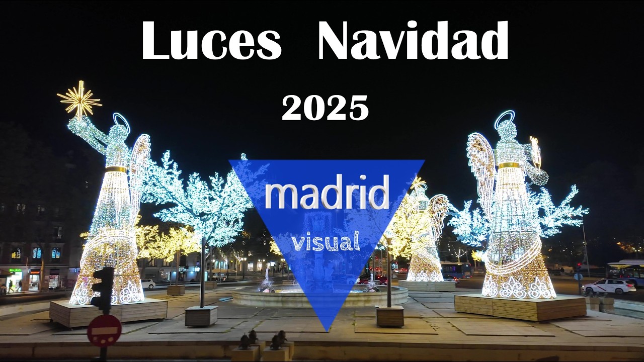 Luces NAVIDAD MADRID 2025 🎄 Christmas lights ⭐4k
