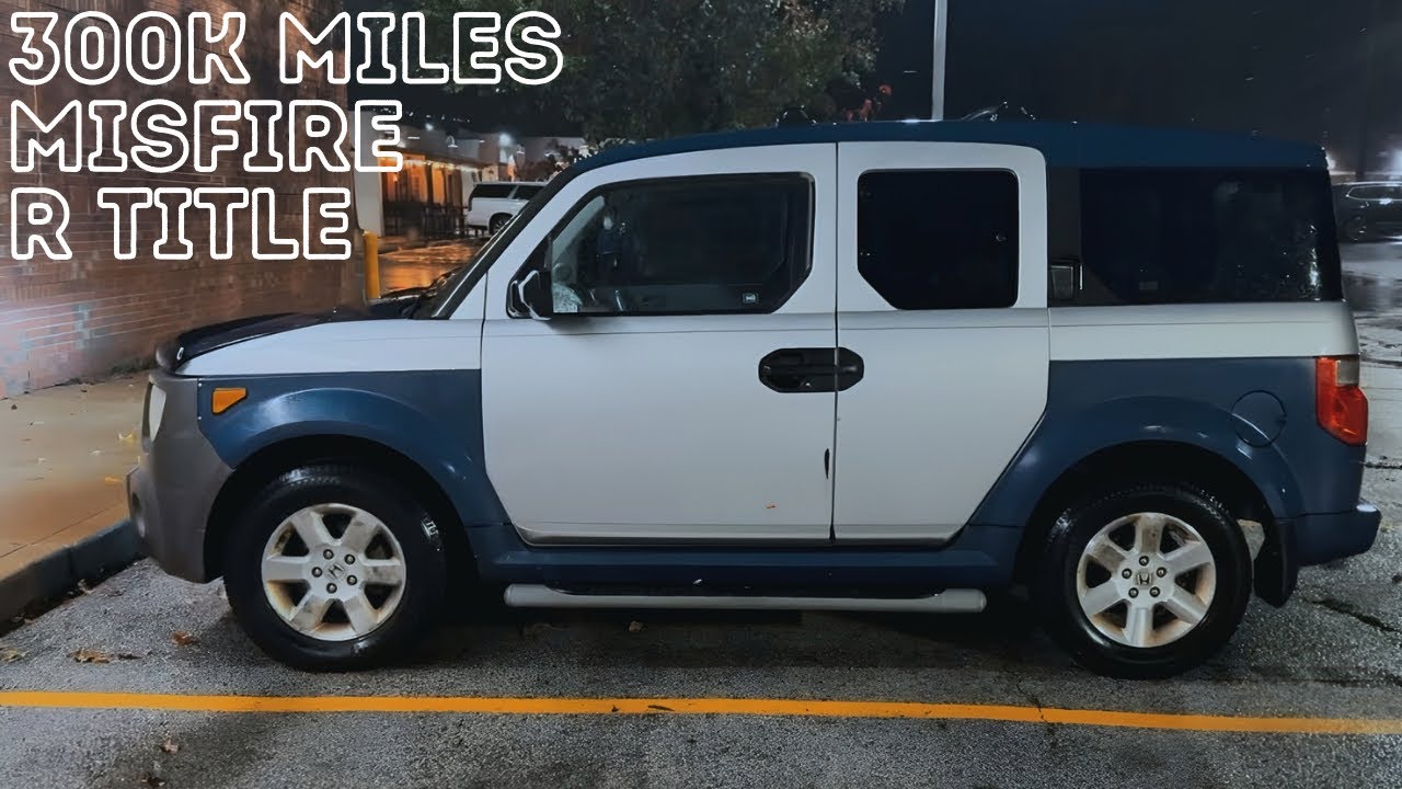 Покупка заброшенного Honda Element 2005 года в надежде починить его самостоятельно…