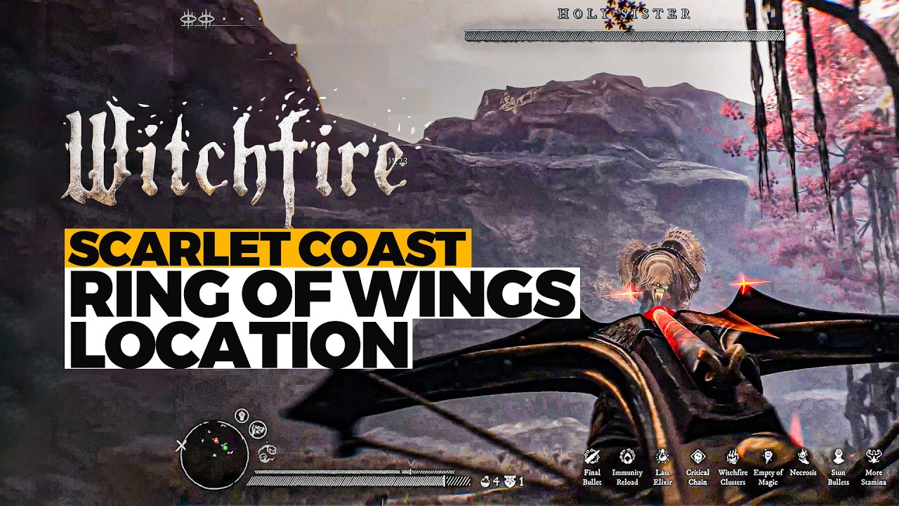 WITCHFIRE Ring of Wings Location | Scarlet Coast Vault Holy Sister (Mini Boss)