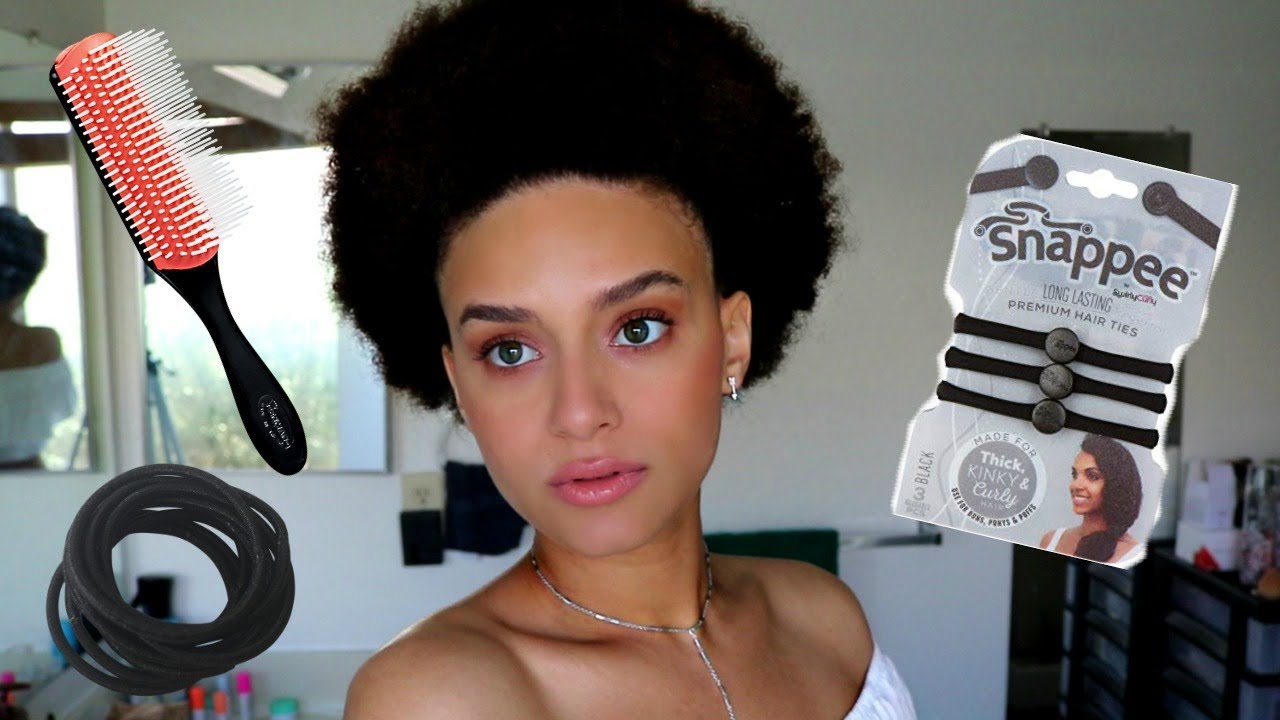 Укладка волос 4 типа в высокую прическу-пучок от Snappee