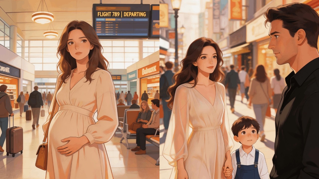 After his FL returned,he abandoned me alone at the wedding.I left while pregnant,but he went mad...