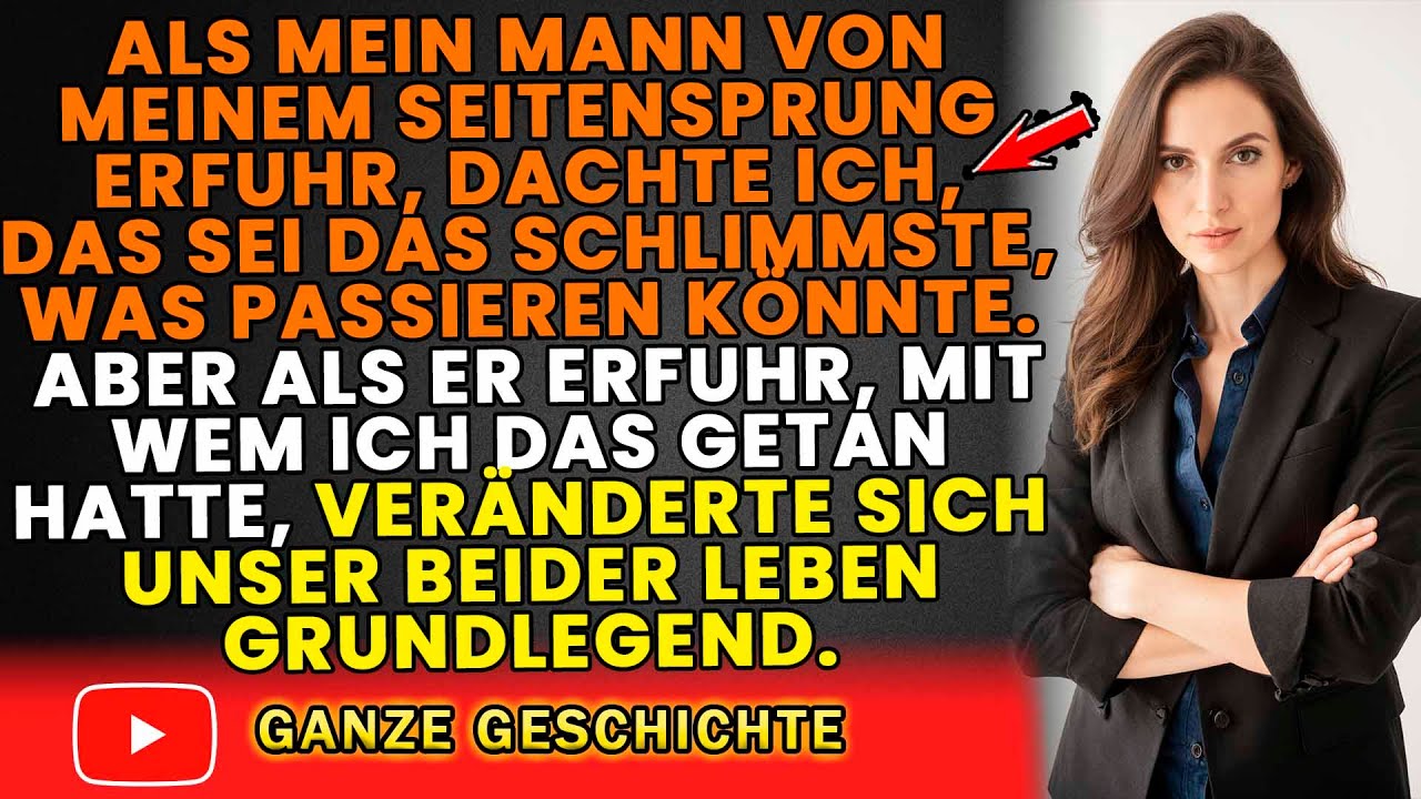 Als mein Mann erfuhr, mit wem ich ihn betrogen hatte, tat er etwas Unverzeihliches.