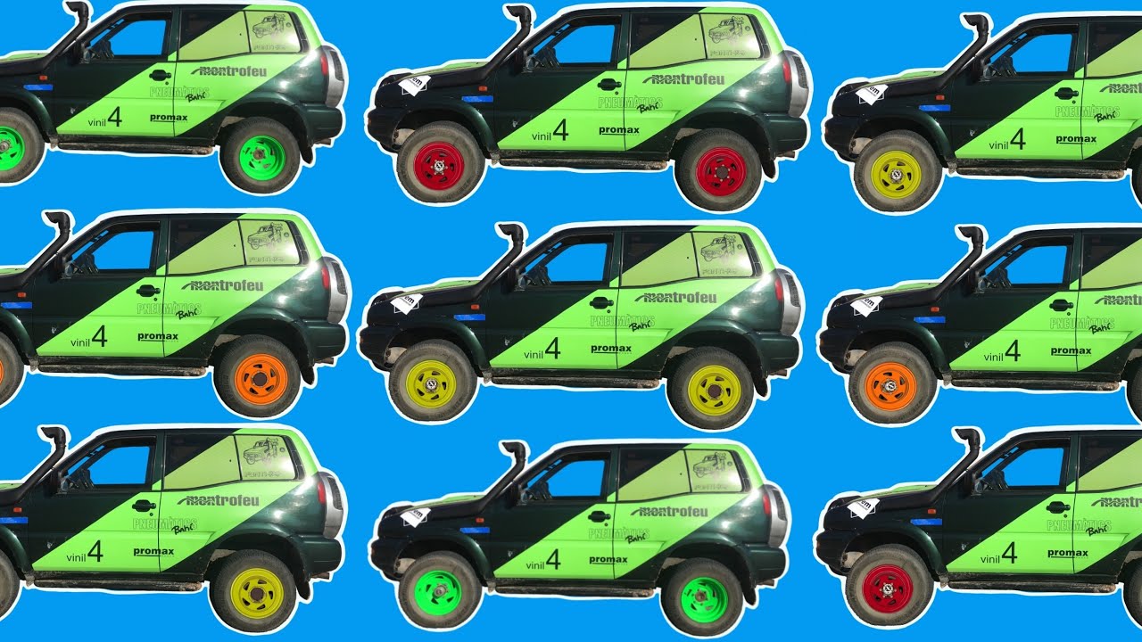 ¡Las llantas del terranako cambian de color! | Nissan Terrano 2