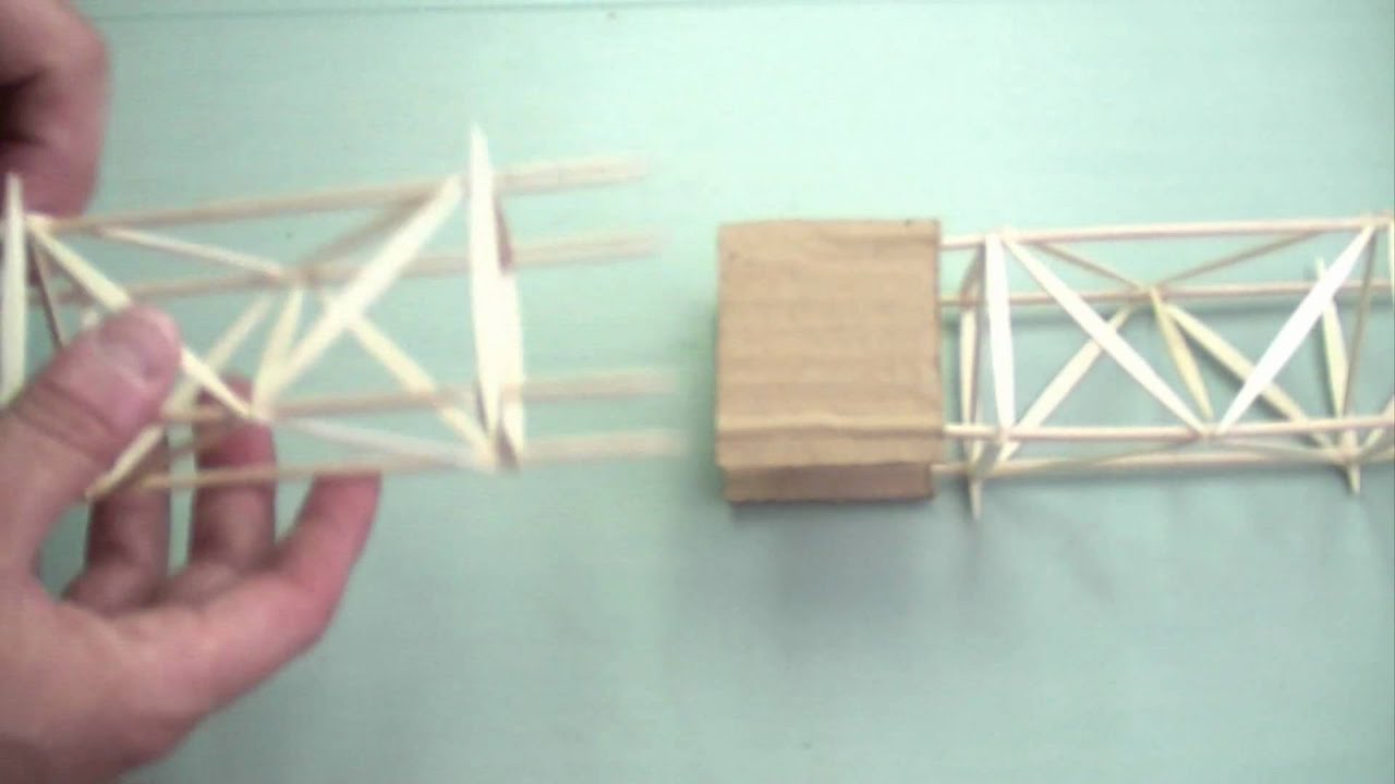 Cómo unir módulos de estructuras hechas con pinchos y palillos