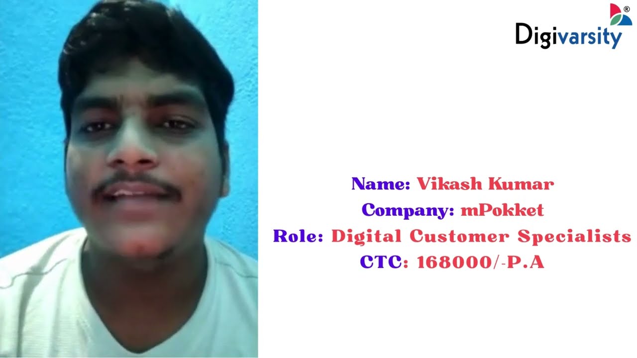 From Student to Professional: Vikash&rsquo;s Real Story with Digivarsity