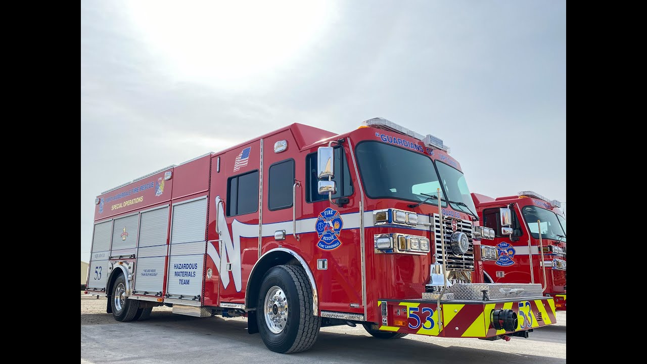 Fort Lauderdale Fire Rescue Walk Around