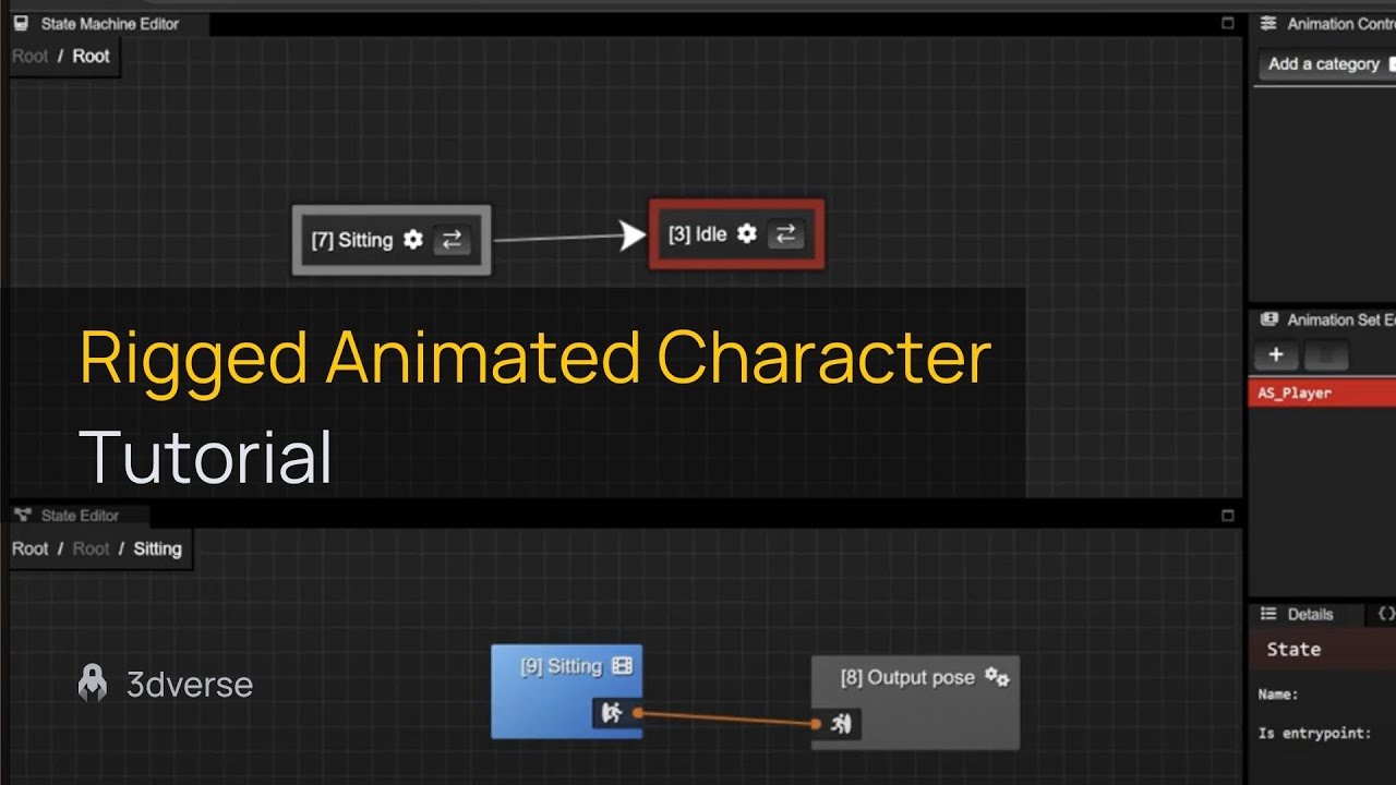How to Create a Rigged, Animated Character in 3dverse | 3D Character Rigging Tutorial