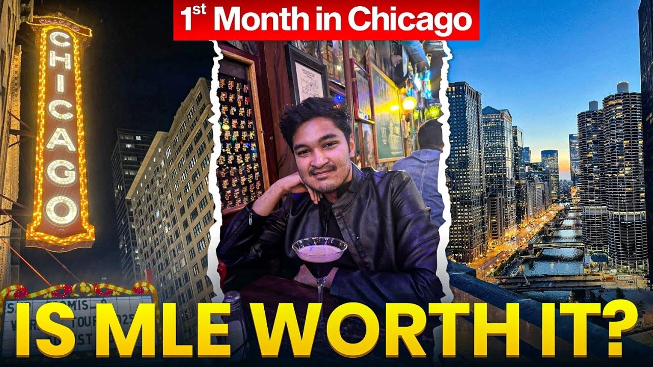NEET AIR 1 in US 🇺🇸 is USMLE Worth It 🚀? 1st Month & Life in Chicago 🎊Expenses💰Soyeb