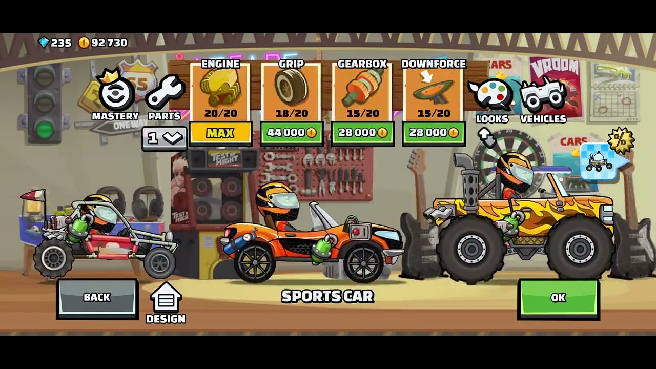 Hill climb racing 2 i got moonlander