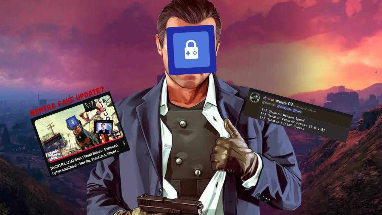 CyberAnticheat | #1 Fivem Anticheat Wentra Shit loser 1000% 💩💩🤡🤡