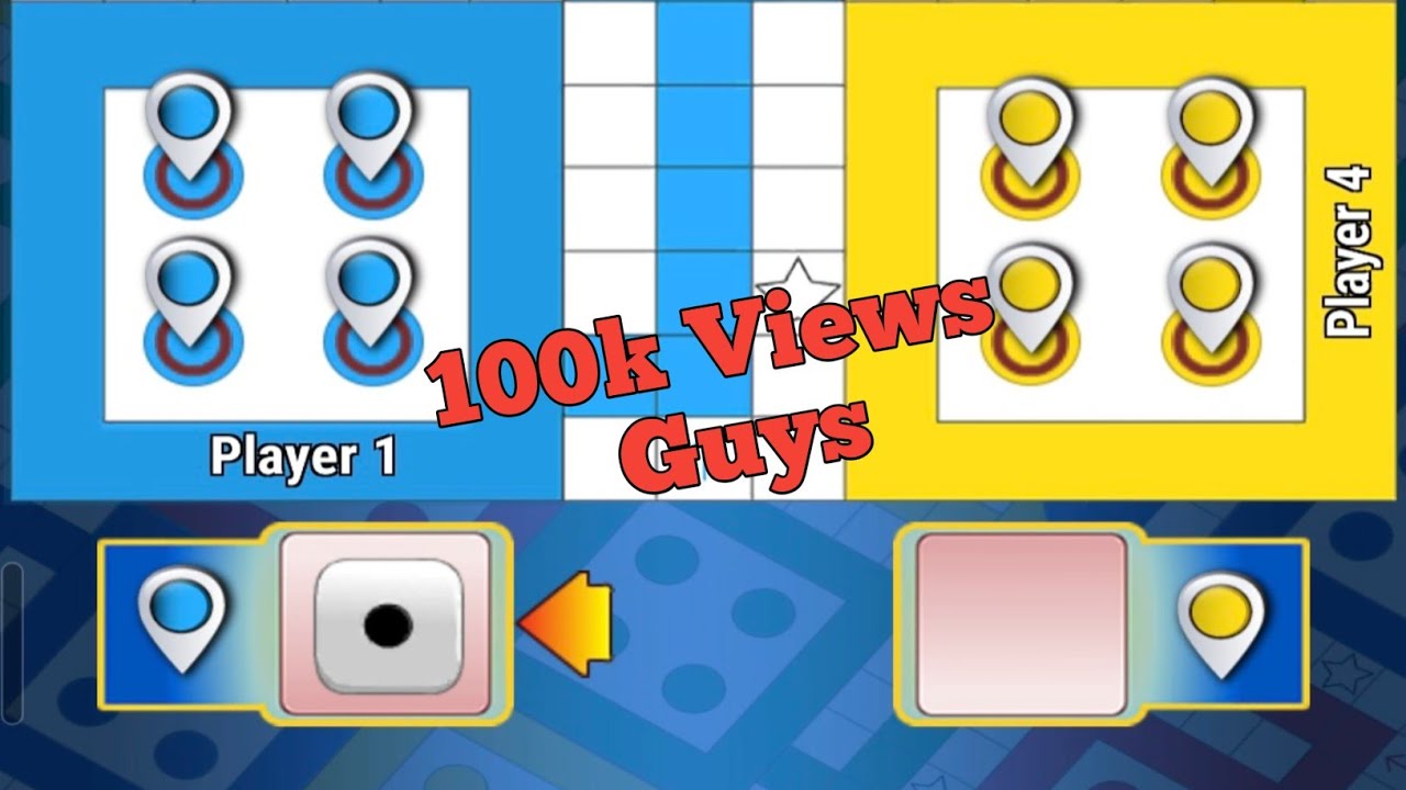 Tricks And Tips Ludo King 😱 | How To Win Ludo King 🤴 | 4 Players Gameplay 👏 | #boardgame 