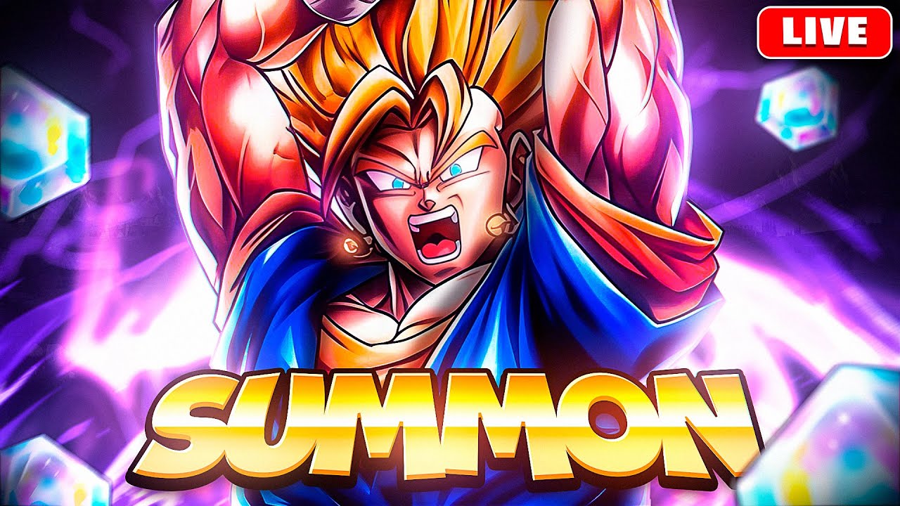 THE UNBELIEVABLE LEGEND SUPER VEGITO LIVE SUMMONS!!! (Dragon Ball Legends)
