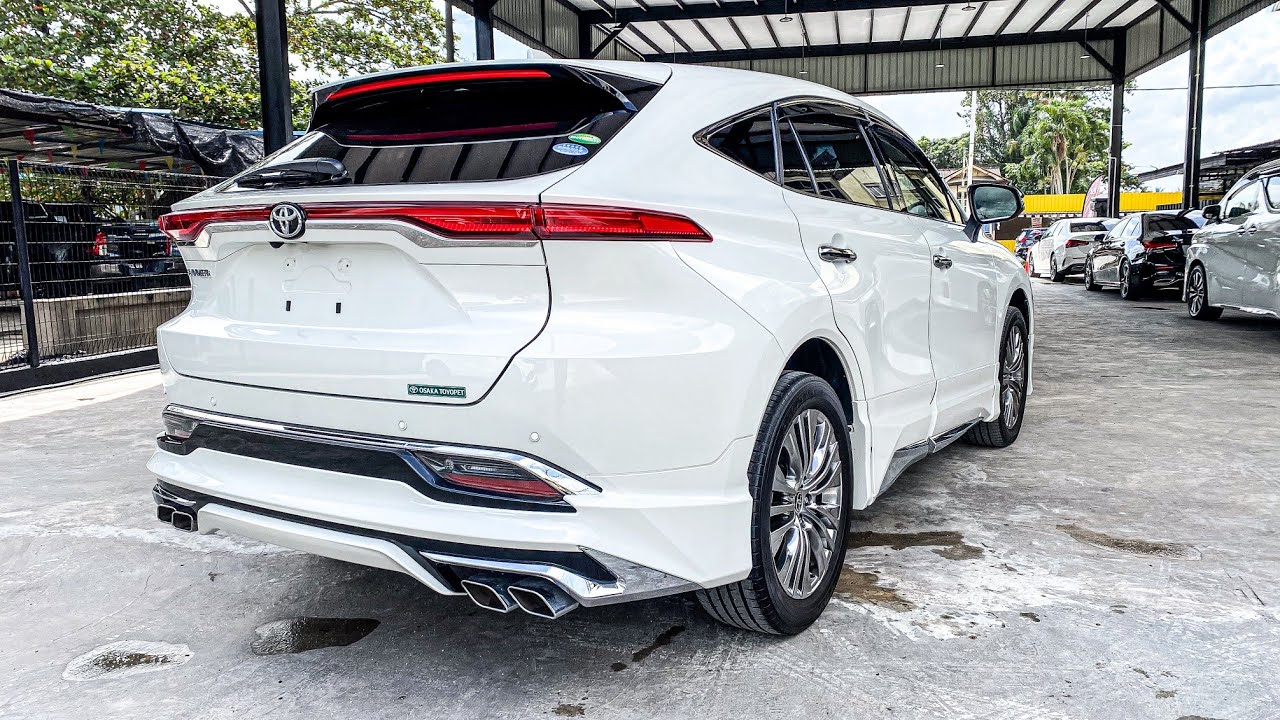 2021 Toyota Harrier 2.0 Z (173Hp) Leather Package With Modellista Body Kit Visual Review And Sound