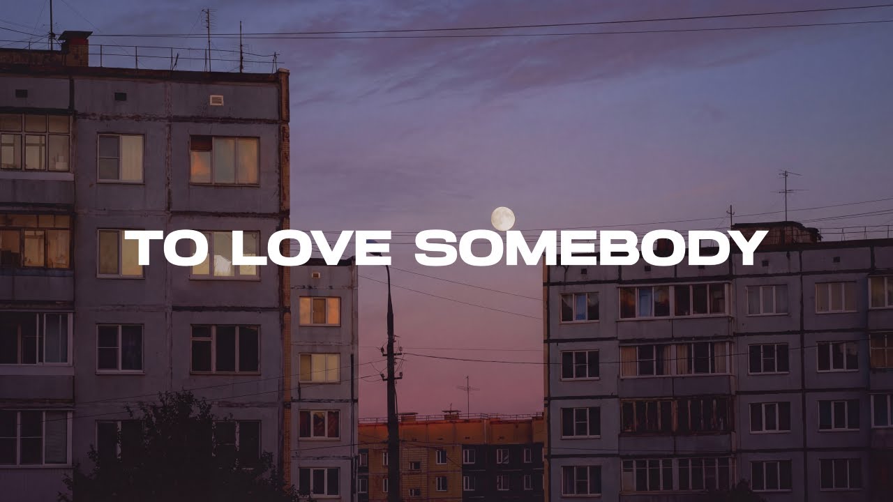 To Love Somebody - Holly Humberstone (Dream Pop Cover)  | The Otherdays Official Lyrics Video