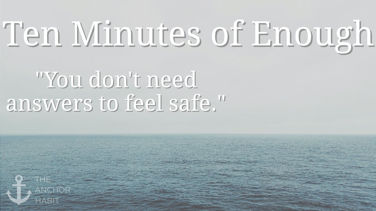 Stability Exists Even When Certainty Doesn’t | 10 Minute Anxiety Meditation