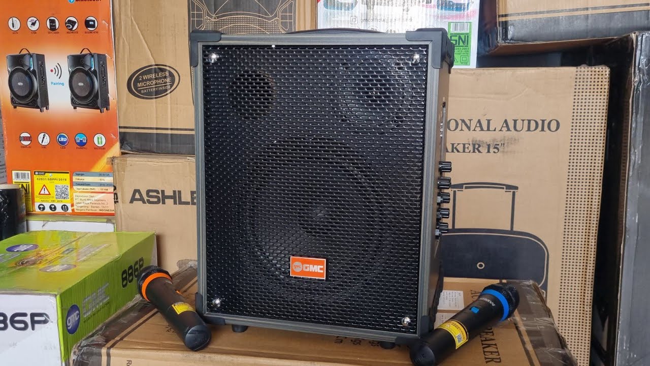 Bass lebih Mantap Speaker GMC 899Q Versi Terbaru