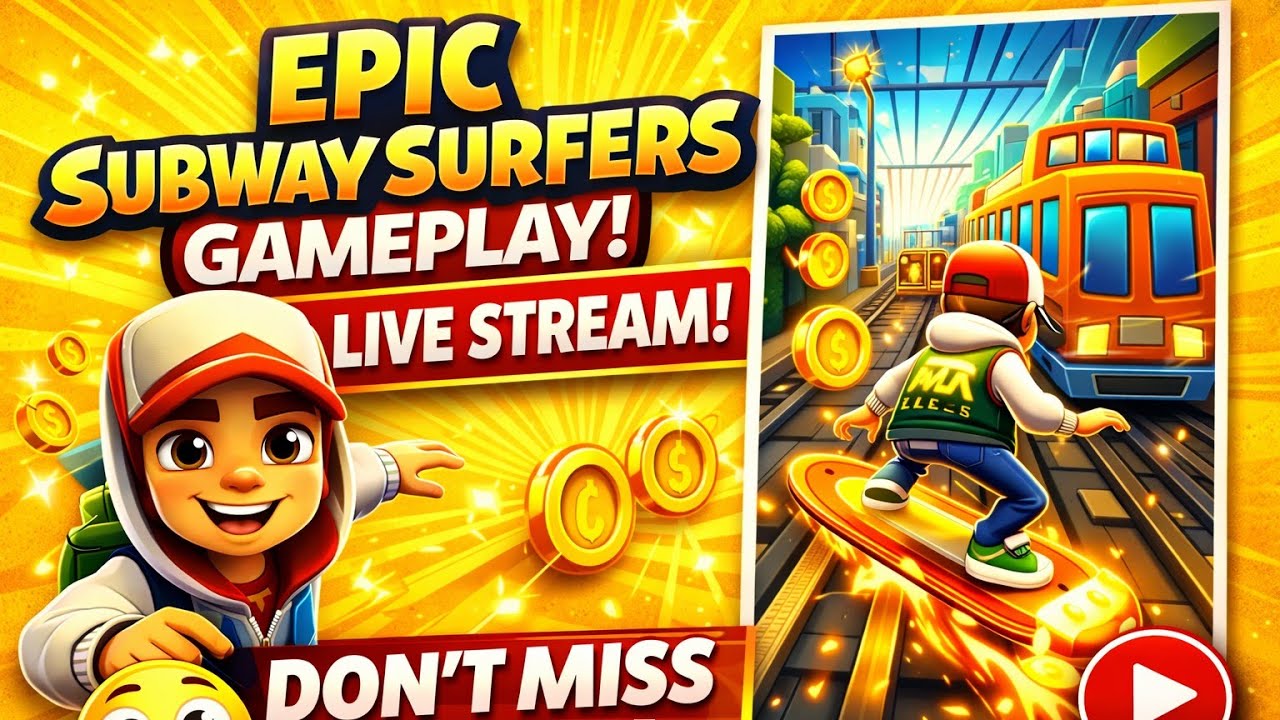 impossible world record  || subway surfers live || #shorts #shortsfeedlive #live