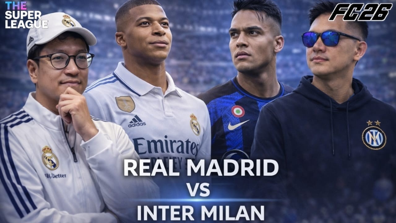 Real Madrid vs Inter Milan | Matchday 1 FSL - Serie A