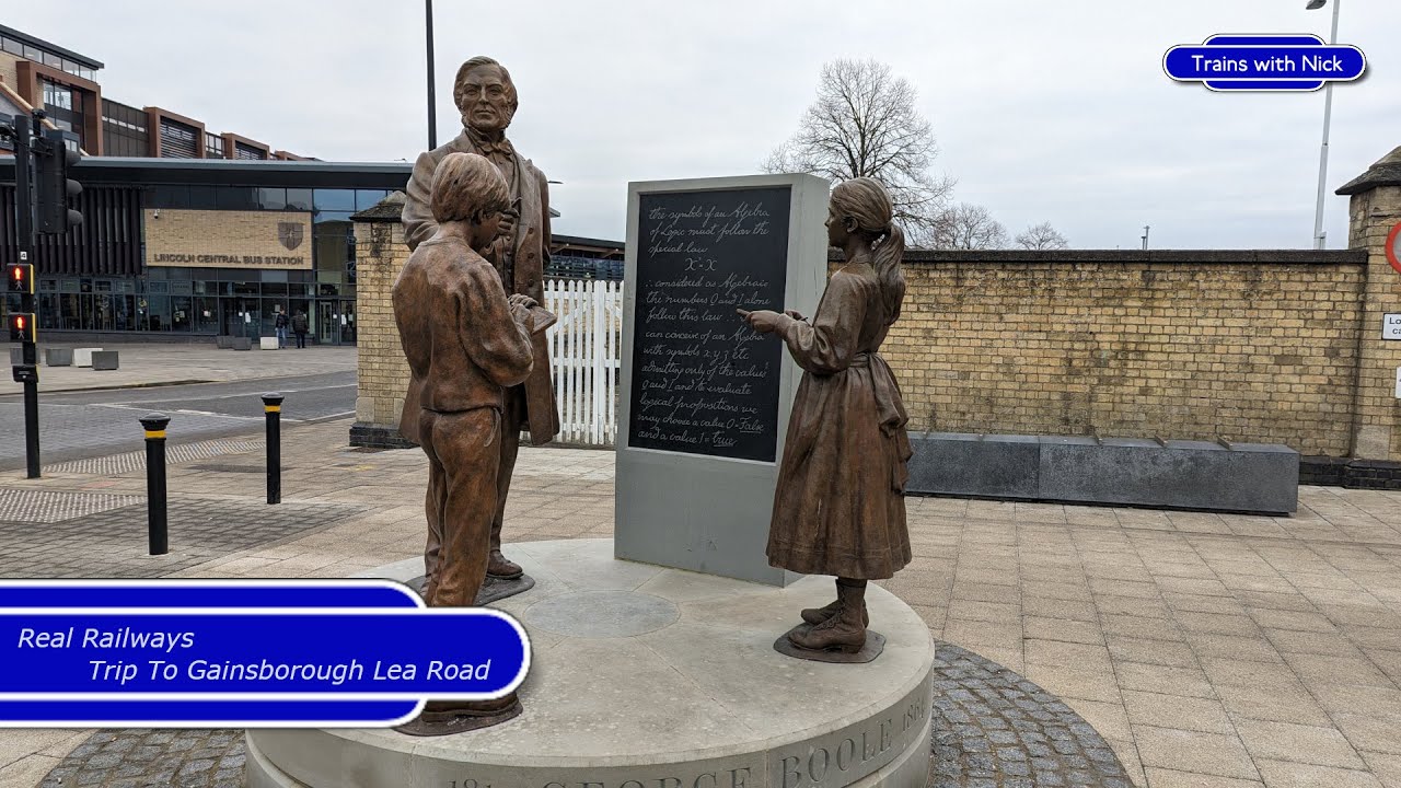 Real Railways - Trip To Gainsborough Lea Road