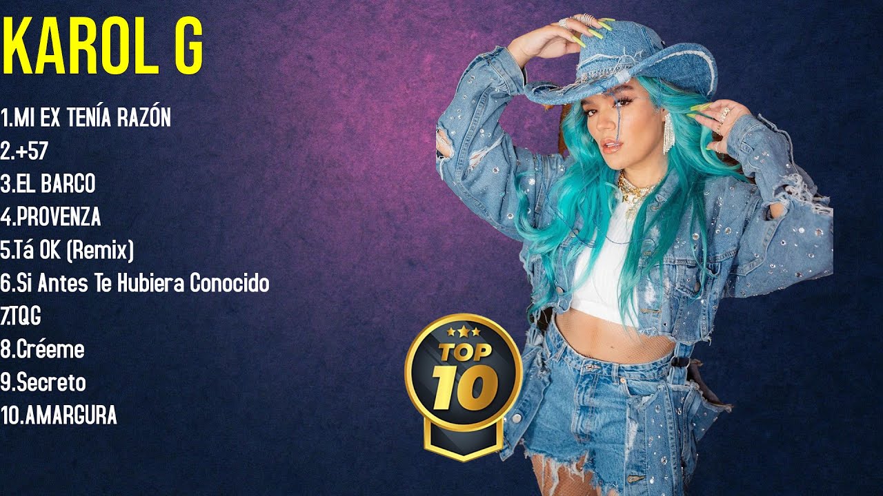 Canciones atemporales de KAROL G Edición 2025 La lista de reproducción de ensueño para cada fan