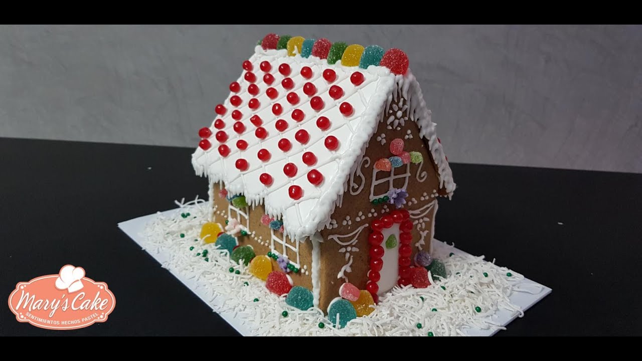Casita de Galleta de Jengibre Navideña 🎄