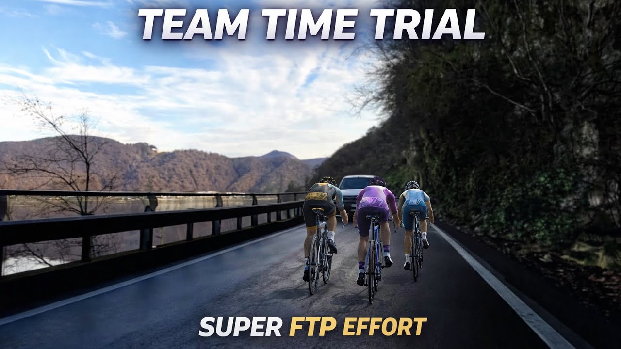 3 Women. One Pace. Team Time Trial FTP Battle | Lugano