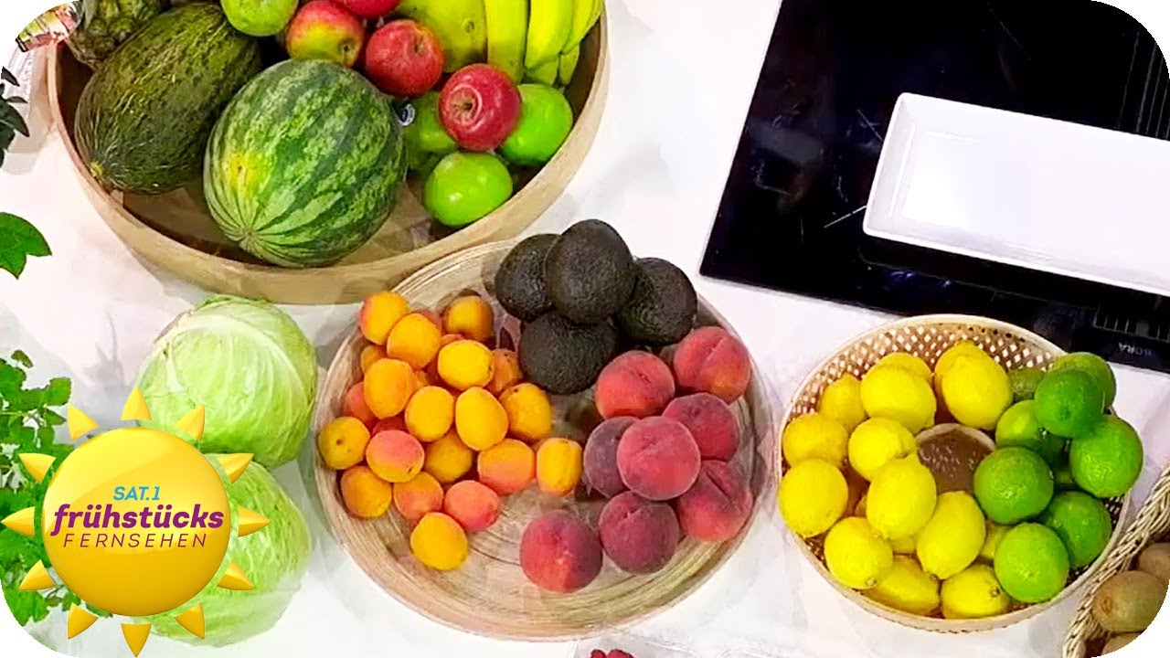 Obst und Gemüse lagern - so räumt man den Kühlschrank richtig ein | SAT.1 Frühstücksfernsehen