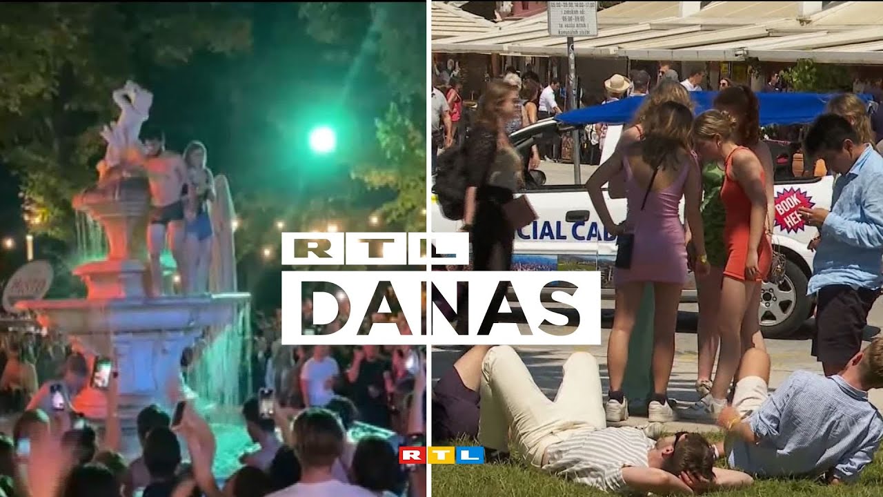 Turisti uriniraju, povraćaju, urlaju, a što na to kažu Splićani? 'Ovo je tragedija' | RTL DANAS